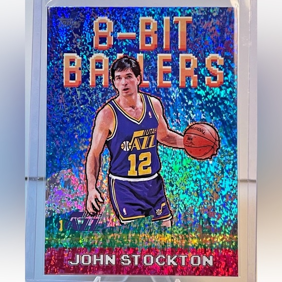 Topps Other - John Stockton 2025/26 Topps Utah Jazz Holo Foil NBA Basketball Card